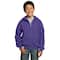 Port & Company® Youth Core Fleece Full-Zip Hooded Sweatshirt